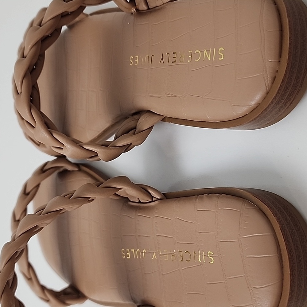 Sincerely Jules Vicki Sandals Tan - Picture 8 of 16